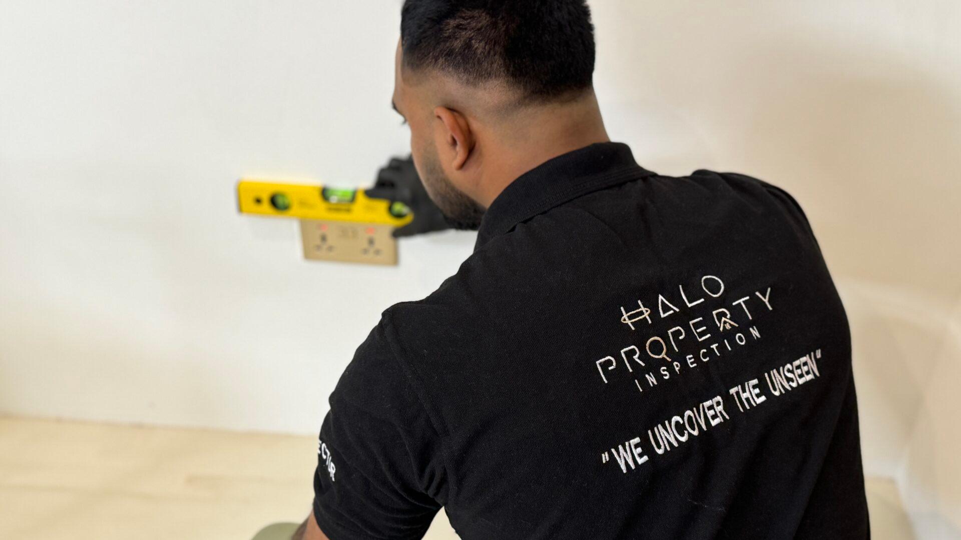 Property inspection specialist reviewing renovation quality