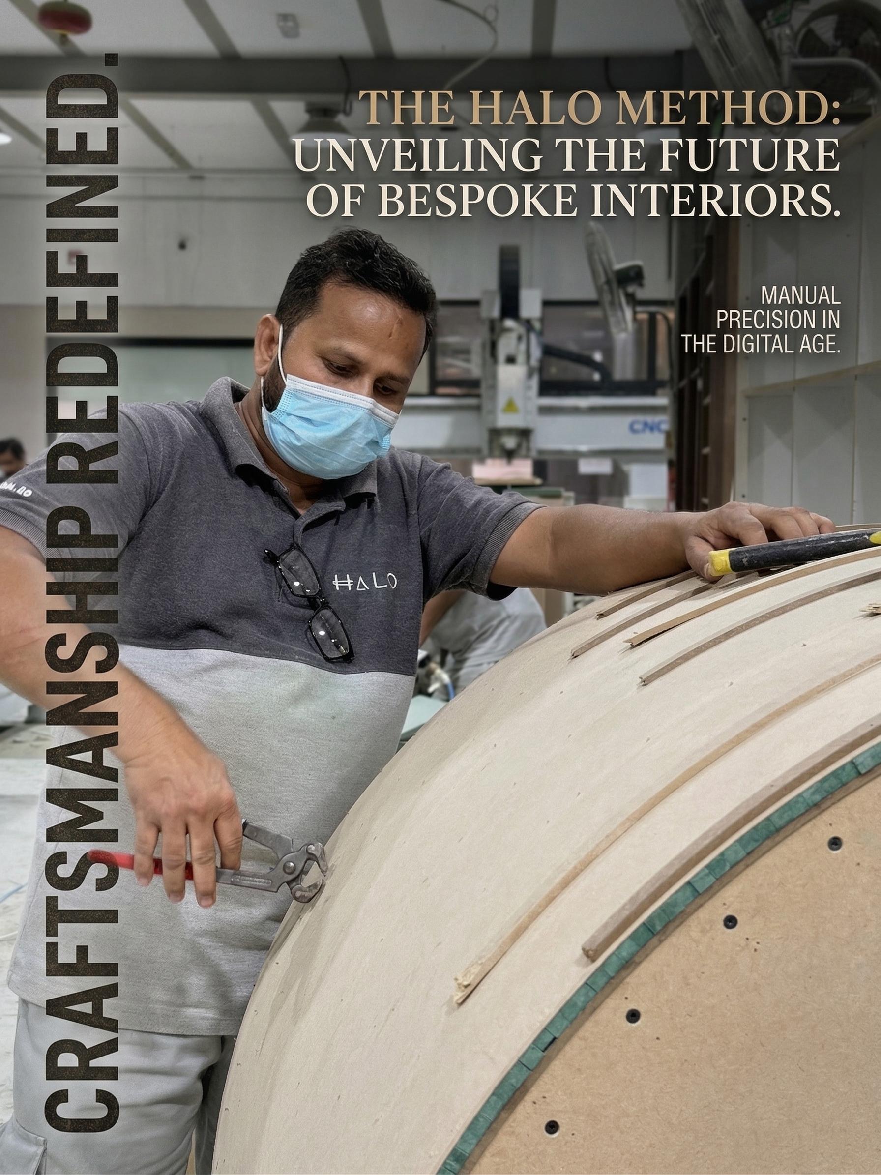 3rd generation skilled joiner Halo Interiors UAE