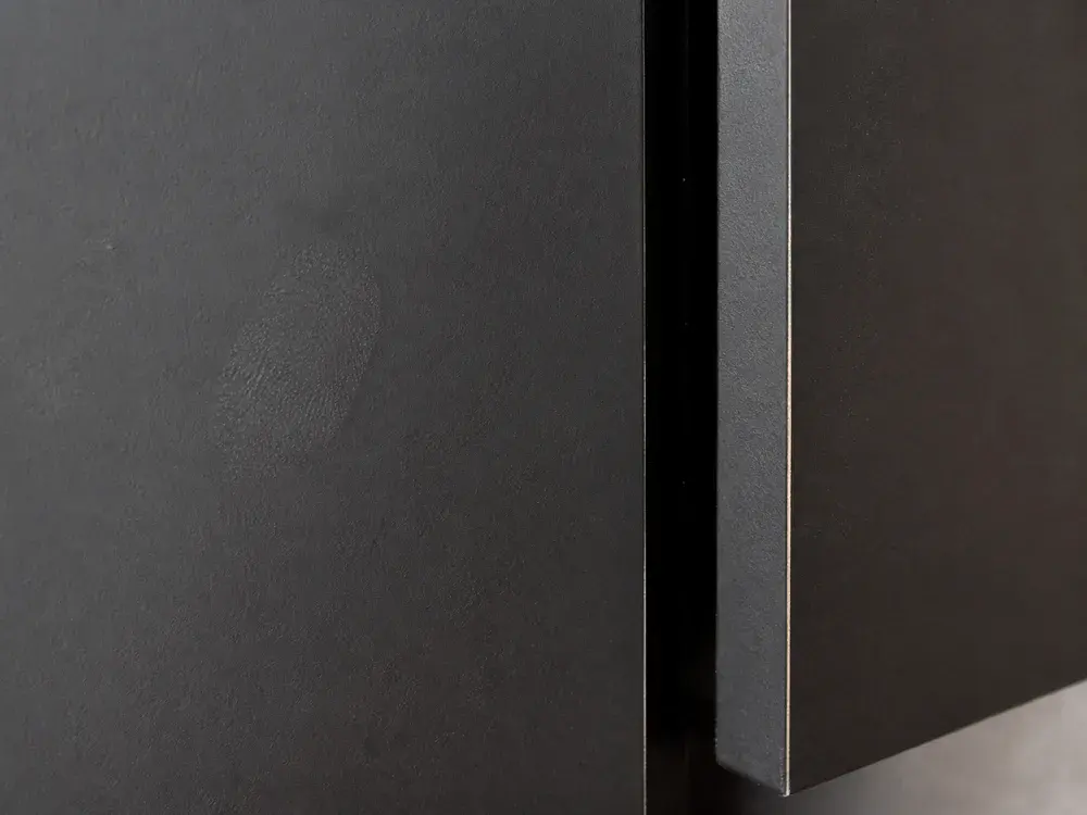 Matte Black Bespoke Joinery — reference finish from the Halo materials library