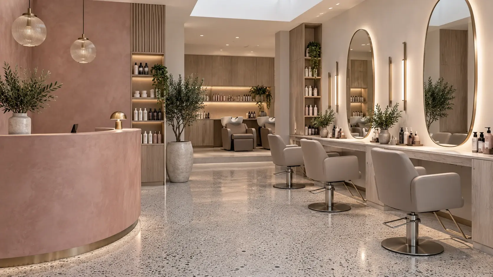 Salon Interior Design Dubai: Plan Service Flow First