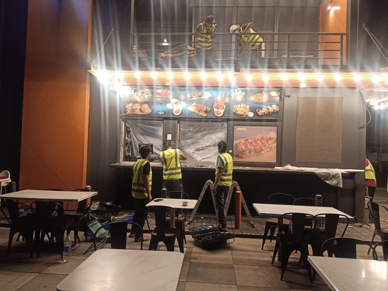 F&B unit with display counter, joinery and service station — portfolio view 06