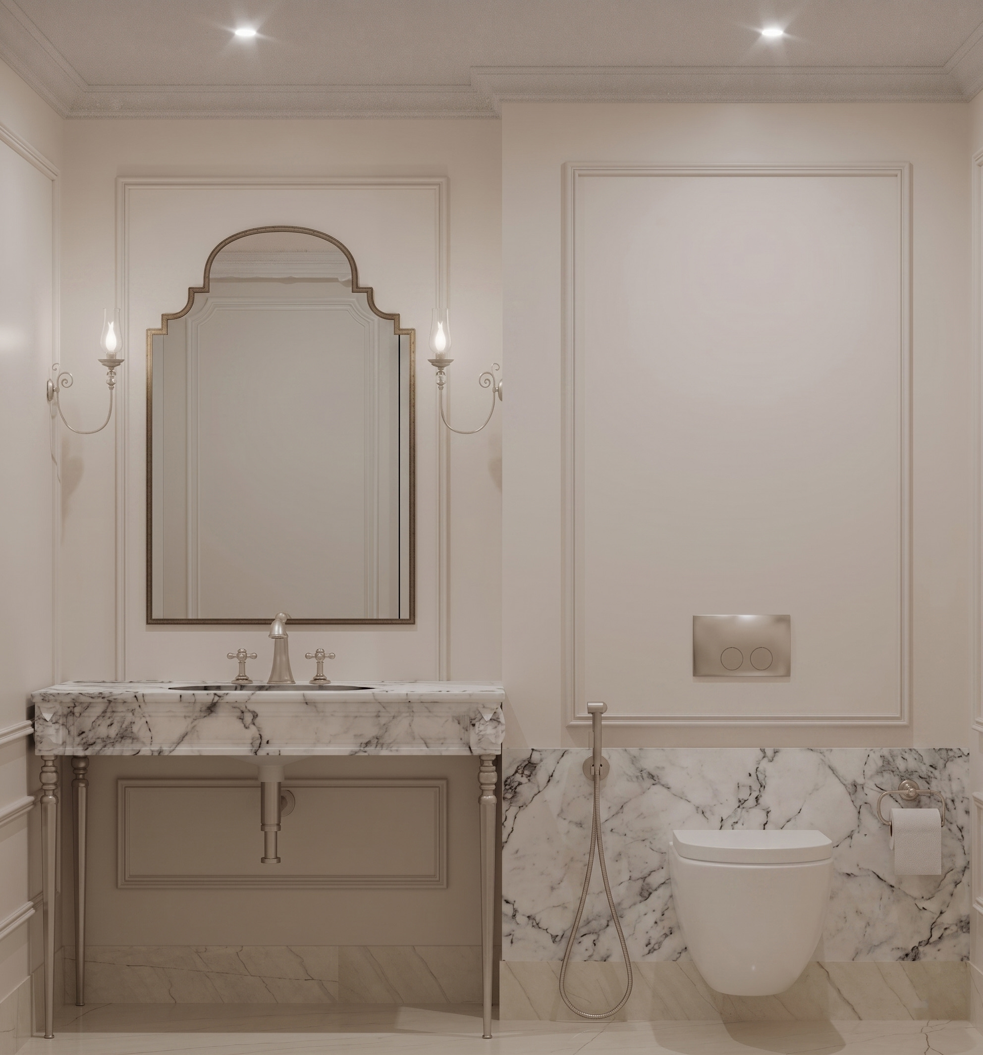 Business Bay — Classical 3D render preview