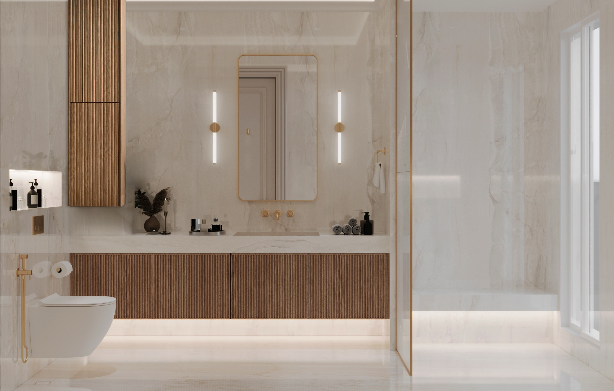 Dubai Hills — Classical 3D render preview