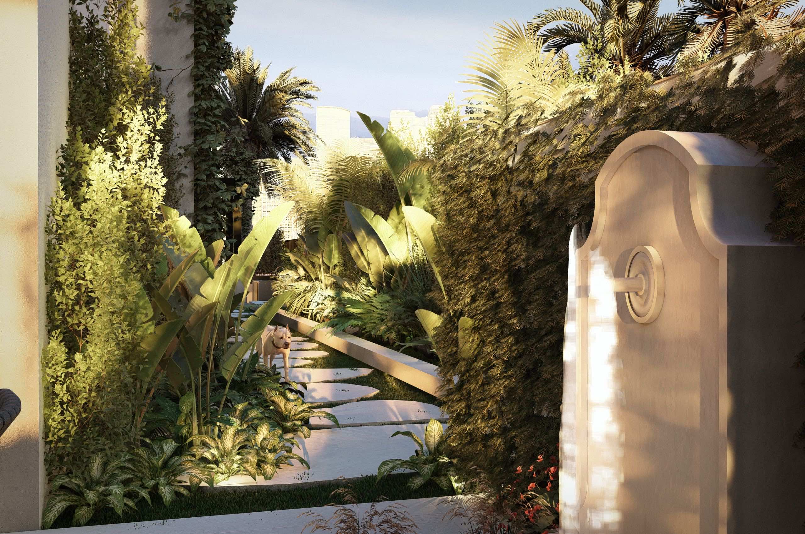 Dubai Hills 2 — Landscape 3D render preview